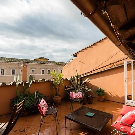 Amazing Penthouse With Private Terrace In Trastevere Рим Экстерьер фото
