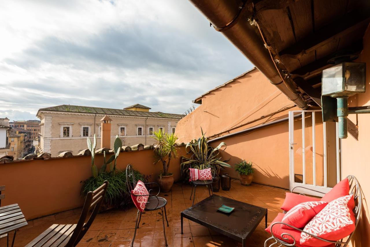 Amazing Penthouse With Private Terrace In Trastevere Рим Экстерьер фото